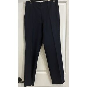 Vintage‎ Corbin Dress Pants Mens 32x30 Navy Trousers USA Made 70s